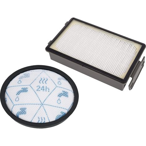 Kit Filtration Aspirateur Balai - 2 Pièces - Mousse Et Hepa - Pour Allergènes - Compatible X-Ô (1/5)