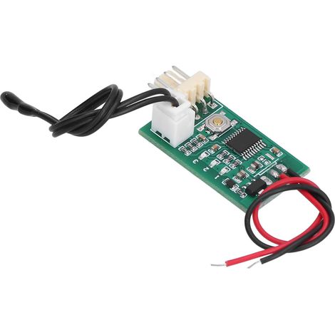 12V DC PWM Lüfterdrehzahlregler, präzise manuelle und automatische Steuerung, Temperaturthermostat, Drehzahlregler, Kühlmodul (1/5)