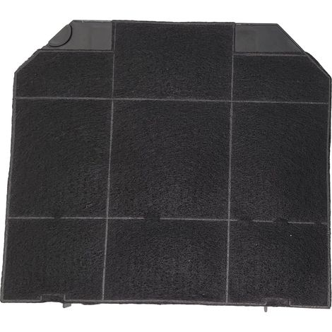 Filtre Charbon Actif - 1 Unité - Pour Hotte Aspirante - Compatibilité Multiple - Dimensions 265x235mm (1/4)