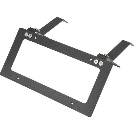 Kennzeichenhalterung aus Aluminiumlegierung für Tesla Model Y (2017–2022), schwarz (1/5)