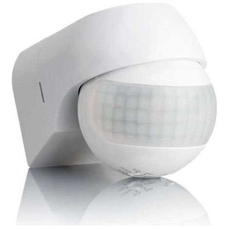BARKBUSTERS Détecteur de Mouvement Extérieur IP44, Montage en Saillie, programmable, Capteur Infrarouge, Portée 15m/ 180°, LED adapté, orientable, Max. 800W/500W (1/4)