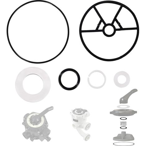 Pool Filtre Spider Gasket Kit Pièces de Rechange pour Hayward SP0714T Vari-Flo XL Vanne & SPX0714L, Compatible avec Filtre à Sable Pompe Joint Torique Rénovation (1/5)