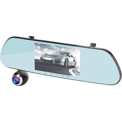 Dashcam Voiture 5 Pouces Haute Définition Grand Angle Caméra de Bord Enregistreur de Route Enregistrement en Boucle (1/5)