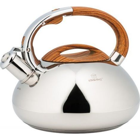 Hervidor de acero Kinghoff de 3,0 L con silbato KH-3274 (1/5)