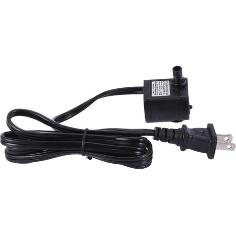 Mini pompe à eau submersible 110 V CA 3 W pour aquarium, fontaine, bassin, prise américaine 110 V (1/4)