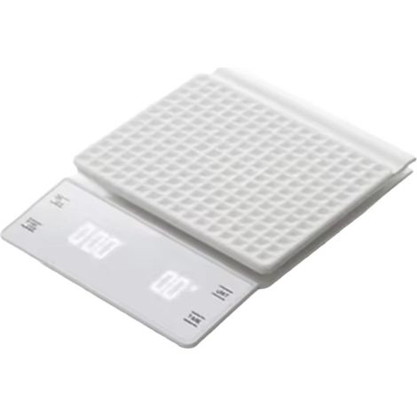 Elektronische Küchenwaage 6002 mit LED-Anzeige, 3 kg-0,1 g Genauigkeit, digitalem Timer und Filterfunktion. (1/5)