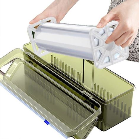 Distributeur de Film Alimentaire avec Cutter Coulissant - Distributeur de Film Alimentaire pour Film étirable