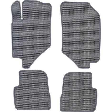 Peugeot 208 II GT Berline à partir de 2019. Tapis de sol dédiés - EVA Gris nid d'abeille (1/5)