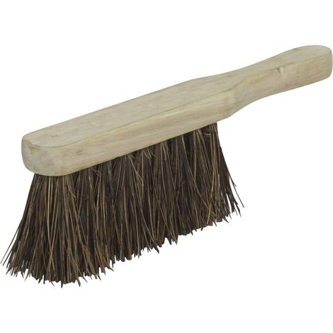 Rs Pro – Balayette pour industriel – Brosse en bassine – Longueur 280mm – Poils raides pour nettoyage extérieur – Profondeur 40mm