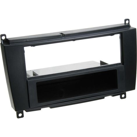 Support autoradio 2Din compatible avec Mercedes CLK W209 04-10 Avec vide poche - Noir