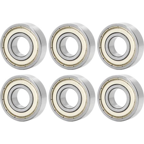 10 Roulements 6202Z Miniatures à Gorge Profonde, Haute Précision, pour Moteurs et Réducteurs (1/5)