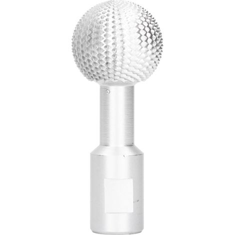 Lime Sphérique de 14mm, Lime à Tête Sphérique, Fraise Rotative pour le Travail du Bois, Sculpture, Polissage, Argent, Accessoires Professionnels (SILVER)