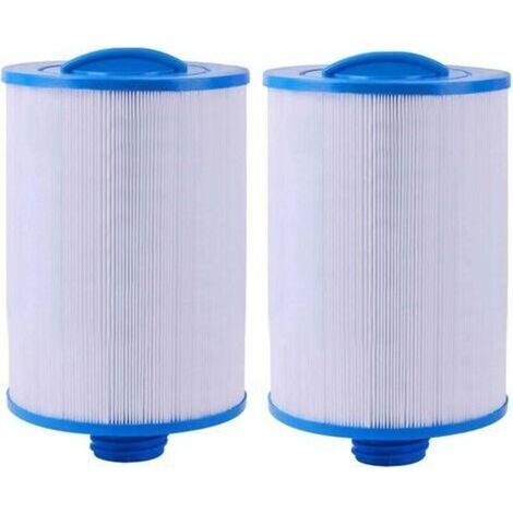 – Lot de 2 cartouches de filtre pour spa – Compatible Unicel 6CH-940, Pleatco PWW50P3, Waterway – Filtration 45 m² – Diamètre 150 mm, Hauteur 241 mm - FC-0359 (1/4)