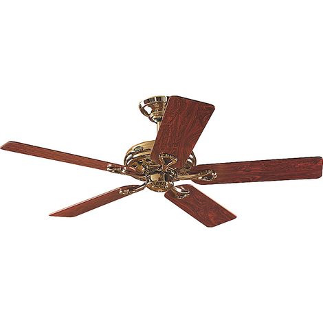 Ventilateur de plafond Savoy Laiton poli (1/4)