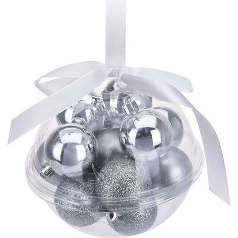 Weihnachtskugeln 14er-Set, Ø 4 cm