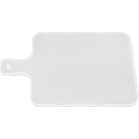 Moule en silicone avec poignée pour plateau, à faire soi-même, en résine époxy, pour sous-verres, assiettes à fruits ou autres créations.