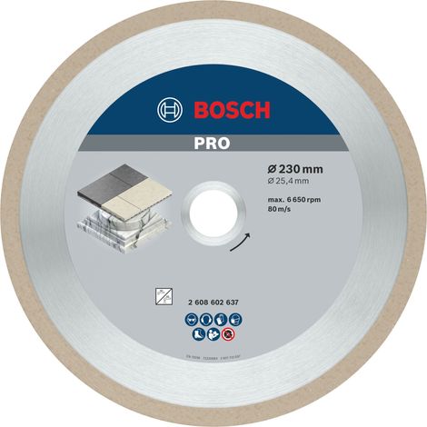 Bosch PRO Ceramic Diamanttrennscheibe, 230 x 25,4 mm
