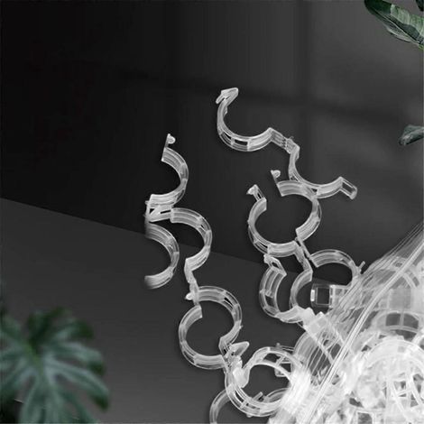 1200 clips de fixation en plastique sécurisés pour plantes (1/5)