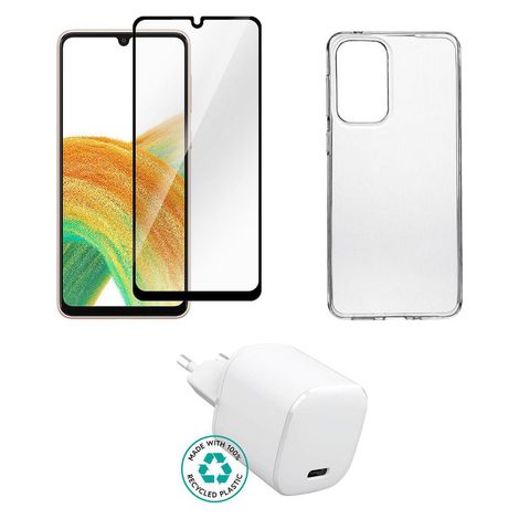 Kit eSTUFF ES-KIT-SAMGALA535G A53 5G (Cargador, Funda, Cristal) (1/2)