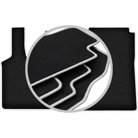 Tapis de sol Carlux argentés pour : camions Scania R et G (2004-2017) (1/5)