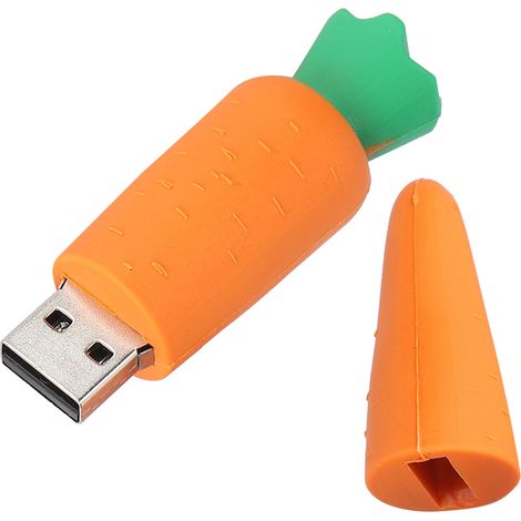 Clé USB 4GB en Forme de Légume Drôle - Mémoire Flash Design Original