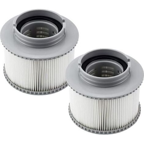 Filtre de Rechange pour Mspa FD2089 Compatible avec Toutes Les Cartouches Filtrantes MSpa Actuelles et Les Piscines Filtre Spa Gonflable (Version Améliorée) Lot de 2 (1/5)