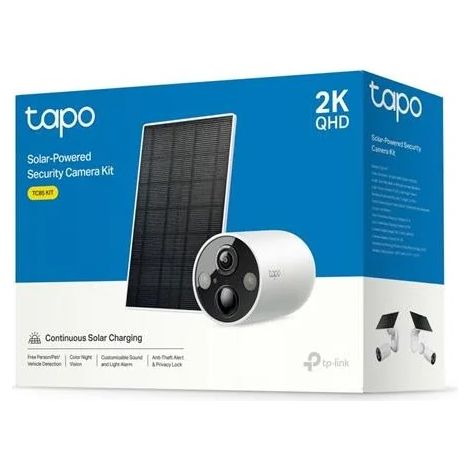 SOLAR-POWERED SECURITY CAMERA KIT