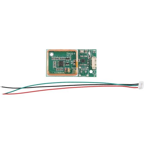 Lecteur RFID UART sans fil, module 3 broches 125 kHz, lecture de cartes EM4100, 8 cm, alimentation 5 V CC, kits de capteurs d'antenne pour cartes à puce. (1/5)