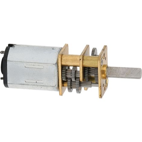 12FN20 DC 6V Zahnradgetriebemotor 10 U/min 3x10mm Wellenuntersetzungsgetriebemotor für Roboter (1/5)