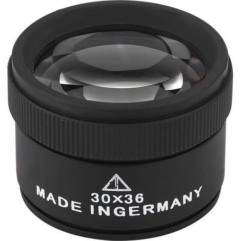 Loupe de précision 30x pour bijoux - 30x30x36 - Convient pour les timbres, les pièces de monnaie ou les objets de collection (1/5)