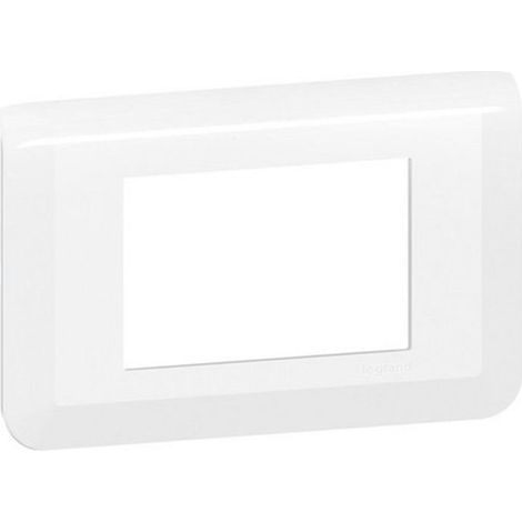 LEGRAND 078803L  Placca Mosaico 3 moduli, bianca