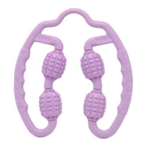 (Komplett in Pink) Massagezubehör – Beinring-Clip-Beinmassagerolle – Komplett in Pink – Kunststoff (1/4)