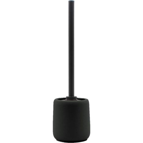 Brosse WC en Céramique "Ceralia" 38cm Noir (1/3)