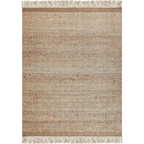 Teppich ABANA Beige 160 x 230 cm Jute