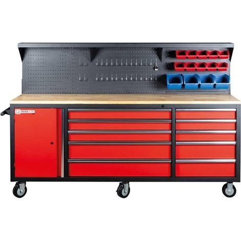 Holzmann Werkbank-Wagen WEWA2130 Montagewerkbank (1/5)