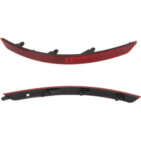 Reflector del parachoques trasero para Skoda Superb (3V) 2015-2022, lado derecho: reflector de seguridad ABS (1/5)