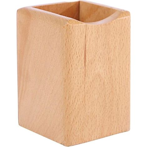Stiftehalter für den Schreibtisch, ästhetisch ansprechendes Design, Aufbewahrungsständer aus natürlichem schwarzem Walnussholz (multifunktional).