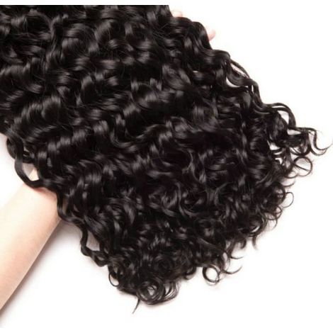 3 Paquets Tissage Bresilien, Vague D'eau, Cheveux Naturel, 10 12 14 Pouces, 300g, Extension Capillaire