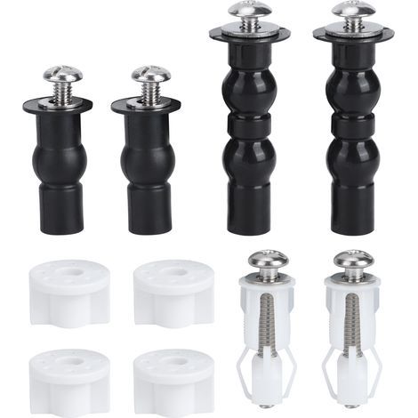 Kit de pièces de Rechange pour vis de Couvercle de Toilette Sièges universels Accessoires Matériel (1/5)