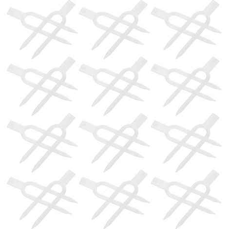 Pinces de Fixation pour Plantes Intérieur et Serre de Plantation pour Fraises Tomates et Fleurs Accessoires pour Tuteurs de Jardin Clips pour Tiges et Supports Durables (1/5)