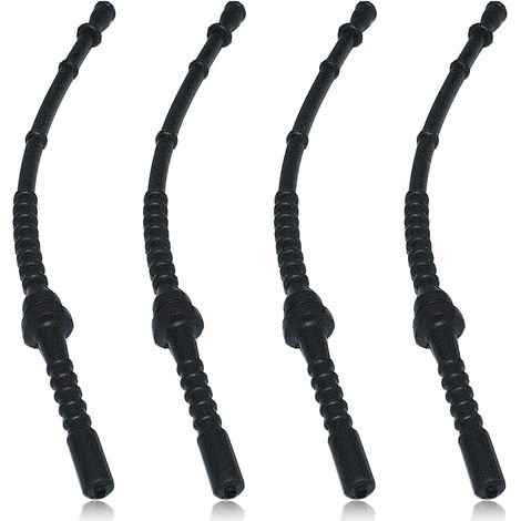 4 - Tuyau De Carburant - Kit D'alimentation - Compatible Débroussailleuse Stihl Fs120 Fs250 Fs350 - Noir - 3mm (1/5)