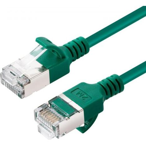 MicroconnectMicroconnect V-FTP6A0025G-SLIM cavo di rete Verde 0,25 m Cat6a U/FTP (STP)