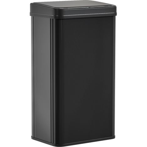 HOMCOM Kitchen Bin with Fast Motion Sensor, 50L Stainless Steel Sensor Bin