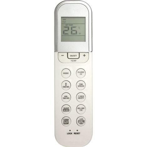 Lntyq Télécommande de rechange RG36F/BGEF pour climatiseur Midea RG36F2/BGEF RG36F3/BGCEF RG36F3/BGEF (1/4)