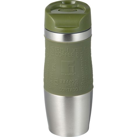 Gobelet Voyage Experto Vert Olive Isolation Double Paroi - San Ignacio