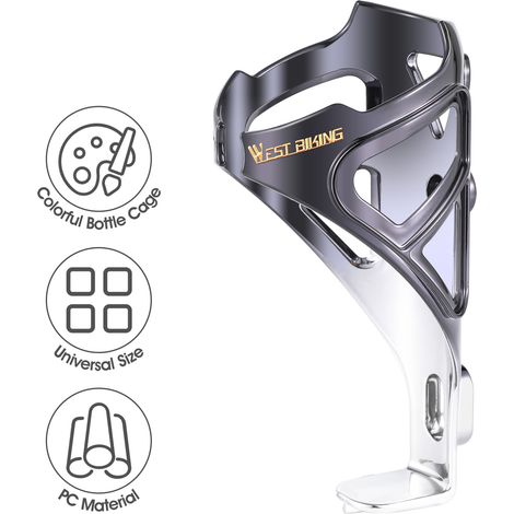 WEST BIKING – porte-bouteille d'eau pour vélo, vtt, bouteilles de vélo de route, supports de gobelets de boisson, accessoires de Cycle (1/5)