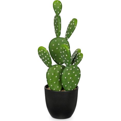 42cm Artificial Cactus Potted Succulent Plants Decoration Euphorbia Acrurensis for Home Garden Office Housewarming (1/5)