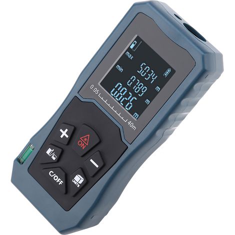 Télémètre laser numérique, mesureur de distance, télémètre laser, télémètre à ruban (S40) (1/5)