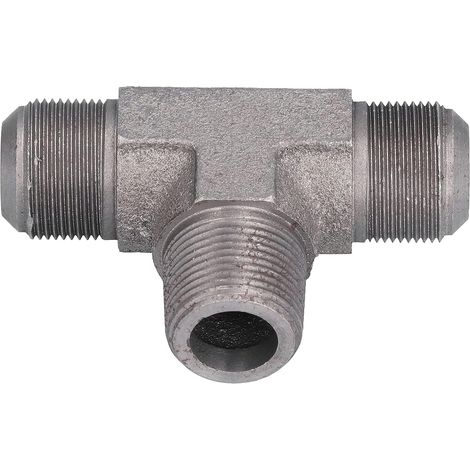 Connecter Le Raccord De Tube Raccord en T, Raccord en T De Tuyau De Compression en T Droit Raccord en T à 3 Voies en Forme De Raccord D'union(80 Straight Tee) (1/5)
