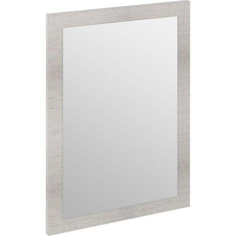 Miroir TREOS avec cadre 75x50cm, chêne Polar (1/4)